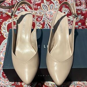 The Limited Women's Cream Slingback Shoes
